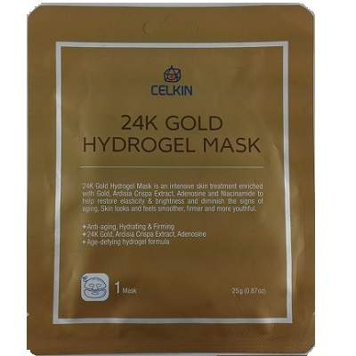 Masca de aur 24 k, 25 g, Celkin