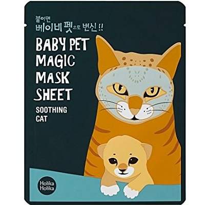 Masca efect calmant Baby Pet Magic Pisica, 22 ml, Holika Holika