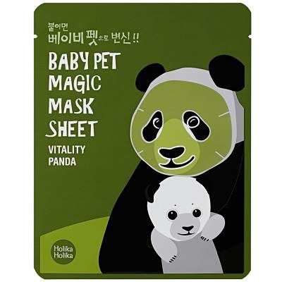 Masca hidratanta Baby Pet Magic Panda, 22 ml, Holika Holika