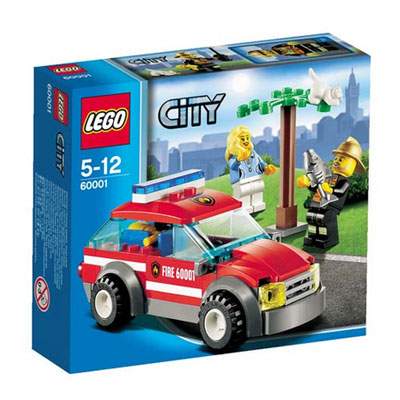 Masina comandantului pompierilor 5-12 ani, L60001, Lego
