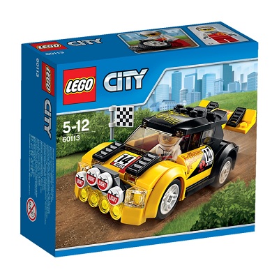 Masina de raliuri Lego City 60113, +5 ani, Lego