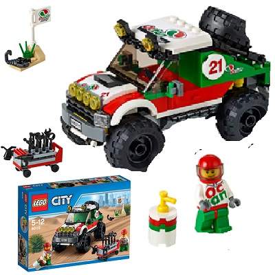 Masina de teren 4X4, 5-12 ani, L60115, Lego City