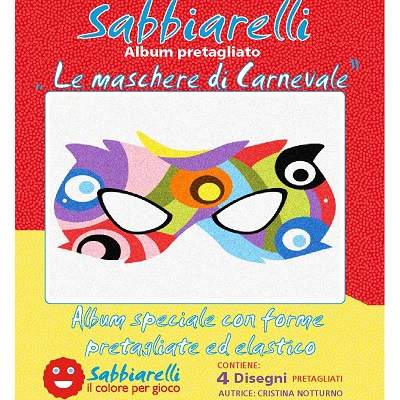Masti de carnaval pentru baietei, 100AL0412, Sabbiarelli
