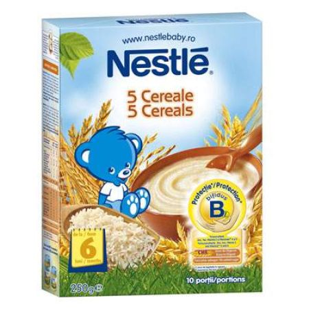5 Cereale, +6 luni, 250 g, Nestle