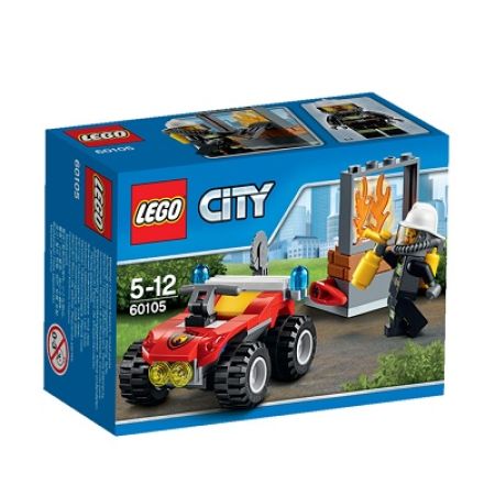 ATV de pompieri, 5-12 ani, L60105, Lego City