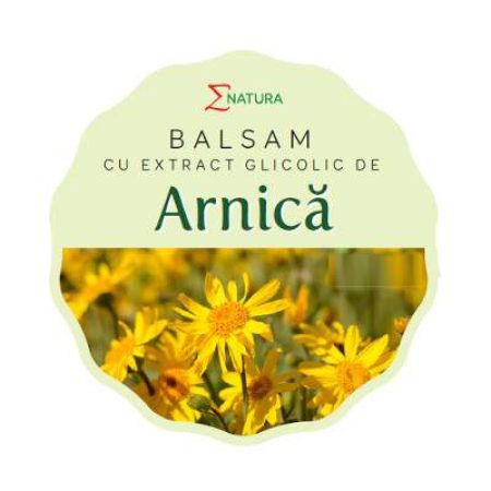 Balsam cu extract glicolic de arnica, 50 ml, Enatura