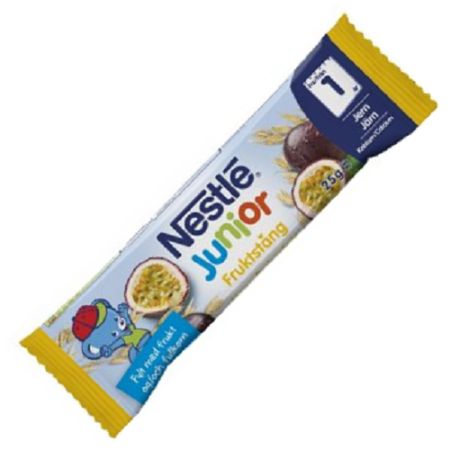 Baton cu cereale si Fructul Pasiunii, +12 luni, 25g, Nestle Junior