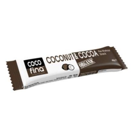 Baton Organic cu cocos si cacao CocoFina, 40 g, Activ Pharma Star