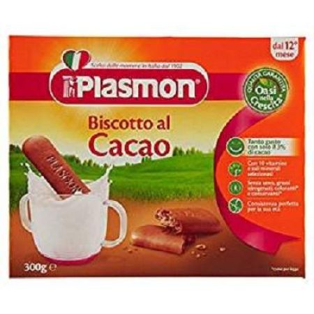 Biscuiti cu cacao, +12luni, 300 g, Plasmon