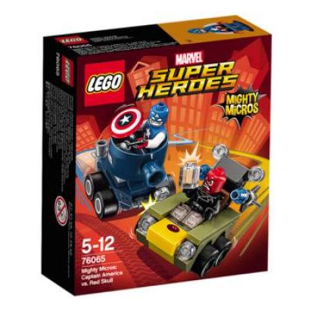 Captain America contra Red Skull Super Heroes, 5-12 ani, L76065, Lego