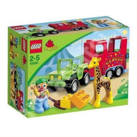 Caravana circului Duplo 2-5 ani, L10550, Lego