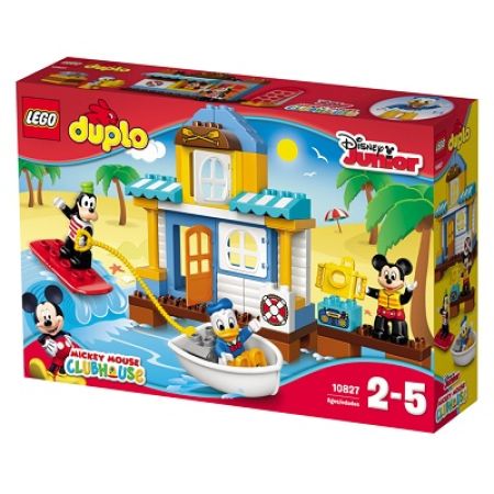 Casa de pe plaja a lui Mickey si prietenii, 2-5 ani, L10827, Lego Duplo