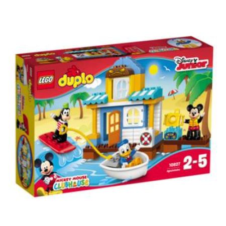 Casa de pe plaja a lui Mickey si prietenii Duplo, 2-5 ani, L10827, Lego