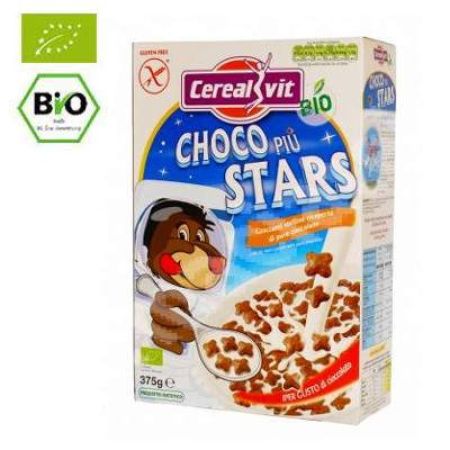 Cereale Bio Choco Piu fara gluten Cerealvit, 375 g, La Finestra Sul Cielo
