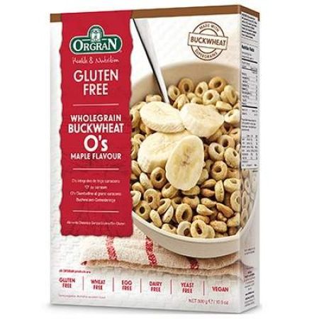 Cereale din hrisca fara gluten cu aroma de artar, 300 g, Orgran