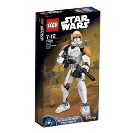 Clone Commander Cody Stars Wars, 7-12 ani, L75108, Lego