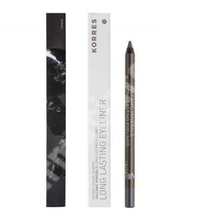 Creion pentru ochi cu minerale vulcanice, nuanta 06 Grey, 1.2 g, Korres