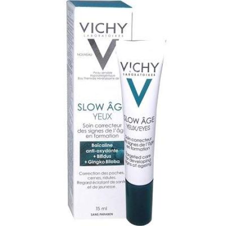 Crema contur ochi antirid, Slow Age, 15 ml, Vichy