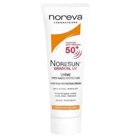 Crema protectie solara Noresun Gradual UV SPF 50 , 40 ml, Noreva