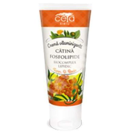 Crema vitaminizanta cu extract de catina si fosfolipide, 50 ml, Ceta