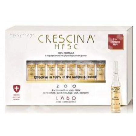 Crescina Re-Growth HFSC 200 Man, 20 fiole, Labo