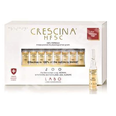 Crescina Re-Growth HFSC 200 Woman, 20 fiole, Labo