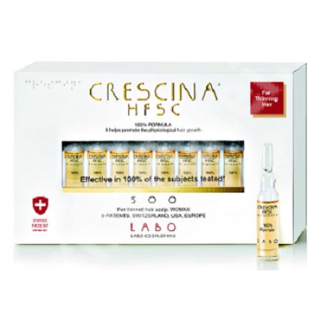 Crescina Re-Growth HFSC 500 Woman, 10 fiole, Labo