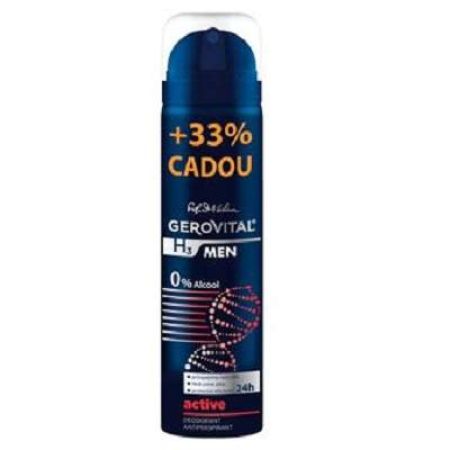 Deodorant Men Active Gerovital H3, 150ml, Farmec