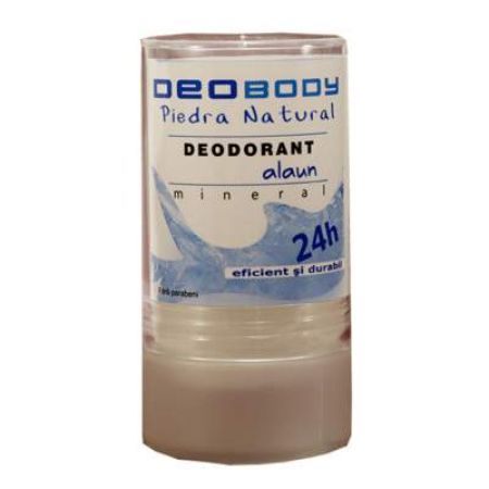 Deodorant piatra de alaun, 60 g, Sanflora