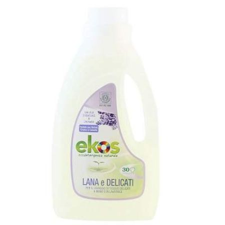 Detergent lichid Eco pentru lana si rufe delicate, 1L, Ekos