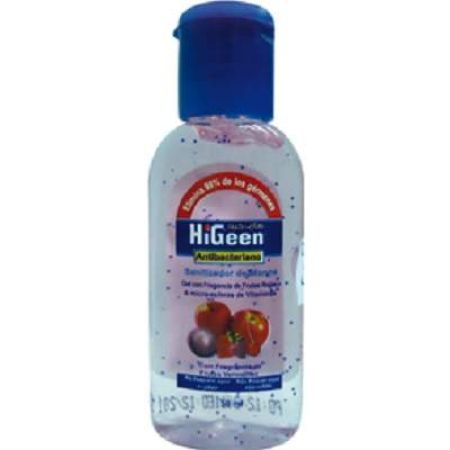 Dezinfectant gel antibacterial Fructe, 50ml, HiGeen