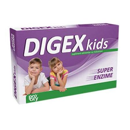 Digex Kids super enzime, 10 plicuri, Fiterman Pharma