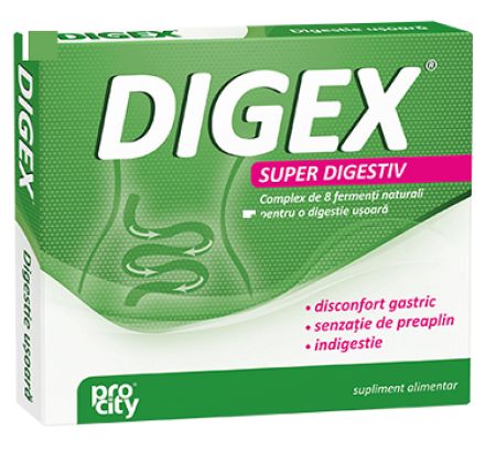Digex super digestiv, 10 capsule, Fiterman Pharma