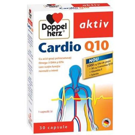 Doppelherz Aktiv Cardio Q10, 30 cps, Queisser Pharma
