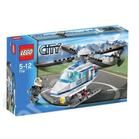 Elicopter de politie City 5-12 ani, L7741, Lego