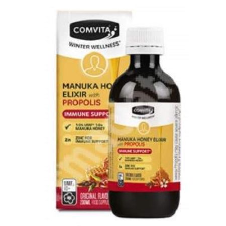 Elixir cu propolis si Miere de Manuka, UMF10+, 200ml, Comvita