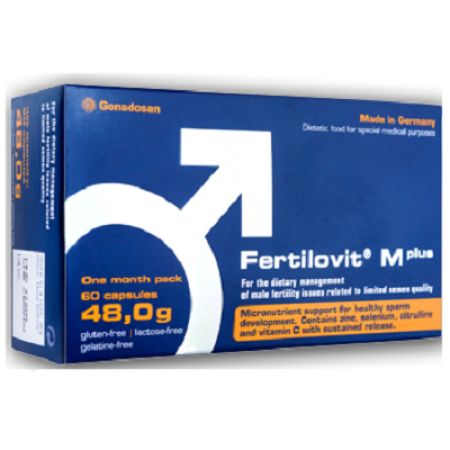 Fertilovit M Plus, 60 capsule, 48 g, Gonadosan