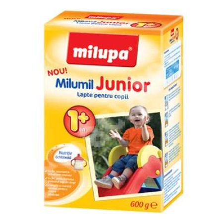 Formula de lapte Milumil Junior, Gr. +1 an, 600 g, Milupa