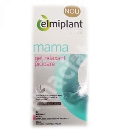 Gel relaxant pentru picioare Care Lab mama, 150 ml, Elmiplant
