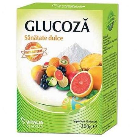 Glucoza 100% Natural, 200 g, Vitalia