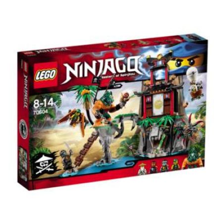 Insula Tiger Widow Ninjago, 8-14 ani, L70604, Lego 