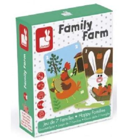 Joc de carti - Familii La Ferma, HOE02930, Janod