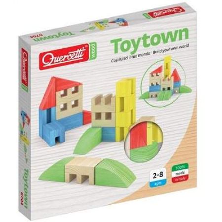 Joc de constructie Toytown, +2ani, Q0704, Quercetti