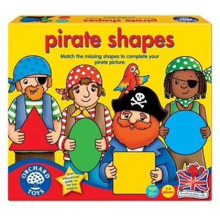 Joc educativ formele piratilor, OR0 52, Orchard Toys 