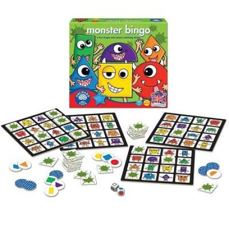 Joc educativ Monster Bingo, +3ani, Orchard Toys