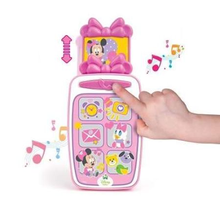 Jucarie Baby Minnie Smartphone, +9 luni, CL14950, Clementoni