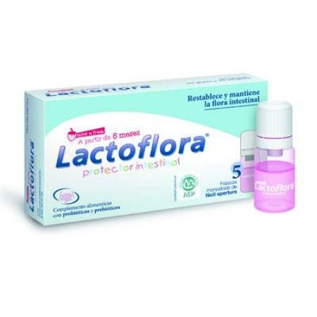 Lactoflora copii protector intestinal, 5x7 ml, Biodue