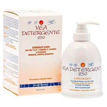 Lichid dermatologic pentru spalare cu Vitamina E VEA Detergente, 250 ml, Hulka