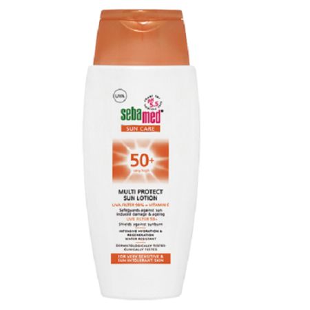 Lotiune dermatologica Sun Care SPF50+, 150 ml, Sebamed