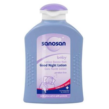 Lotiune ingrijire pentru o noapte linistita, 200 ml, Sanosan